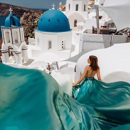 イア Santo Blue Horizon Blue Domes Viewヴィラ エクステリア 写真