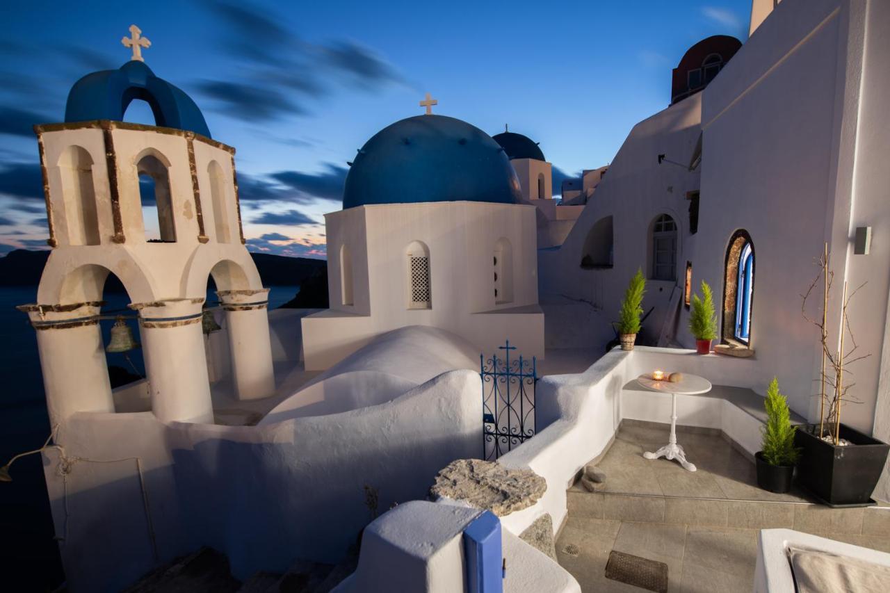 イア Santo Blue Horizon Blue Domes Viewヴィラ エクステリア 写真